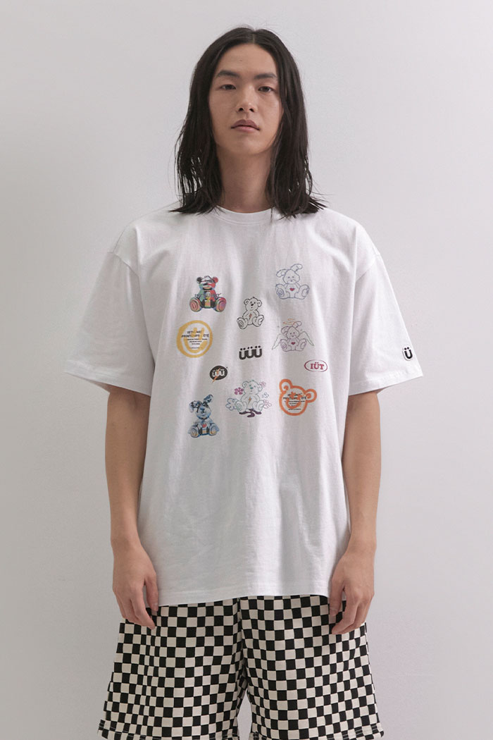 IK COLLECTION TEE<br/>[WHITE]