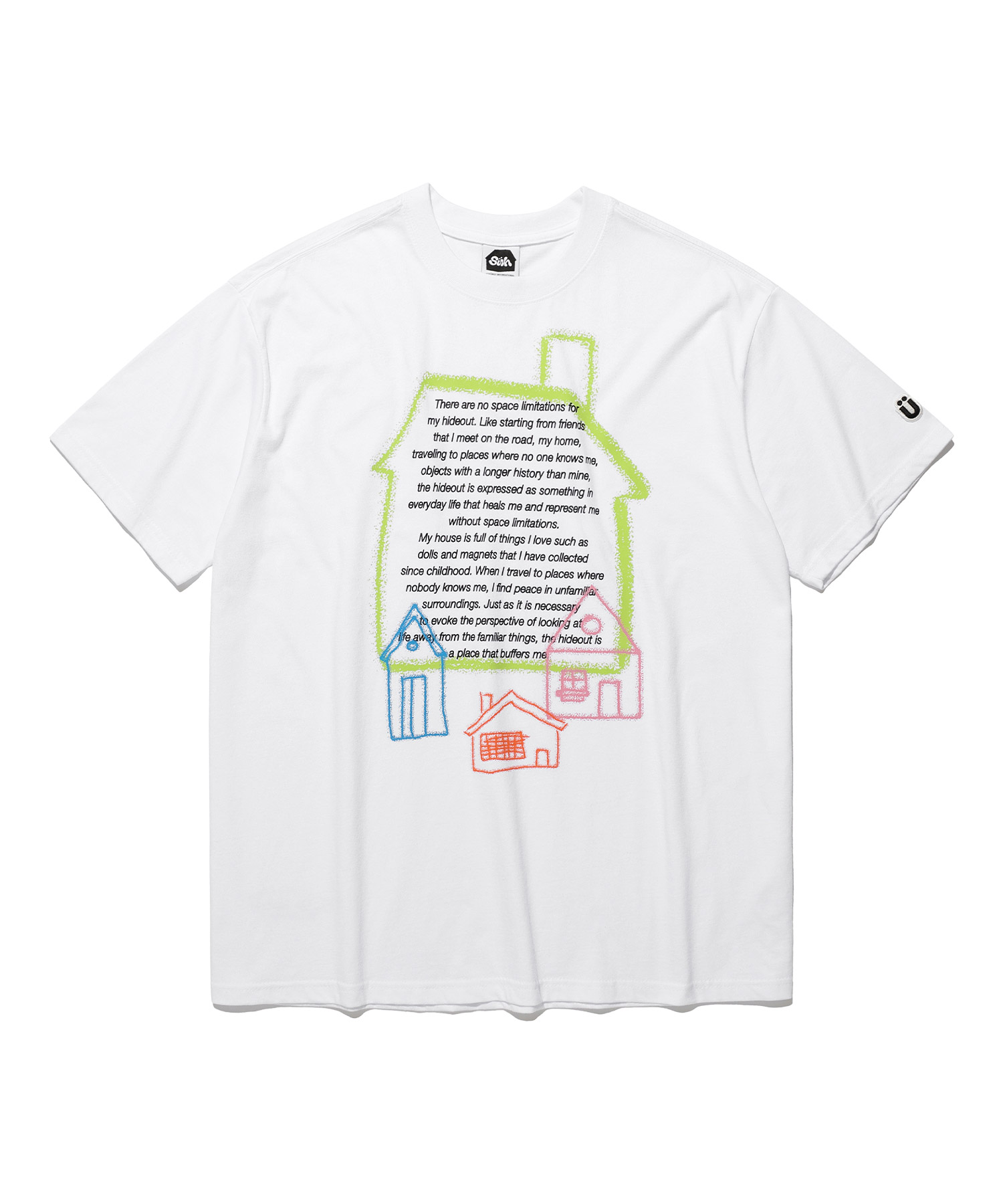 OWN MY HIDEOUT TEE[WHITE]